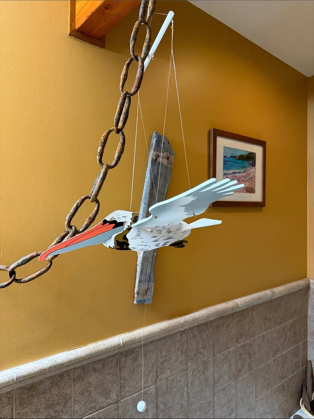 🏝️ Flying Hanging Pelican Mobile